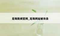 龙珠新闻官网_龙珠网站被攻击